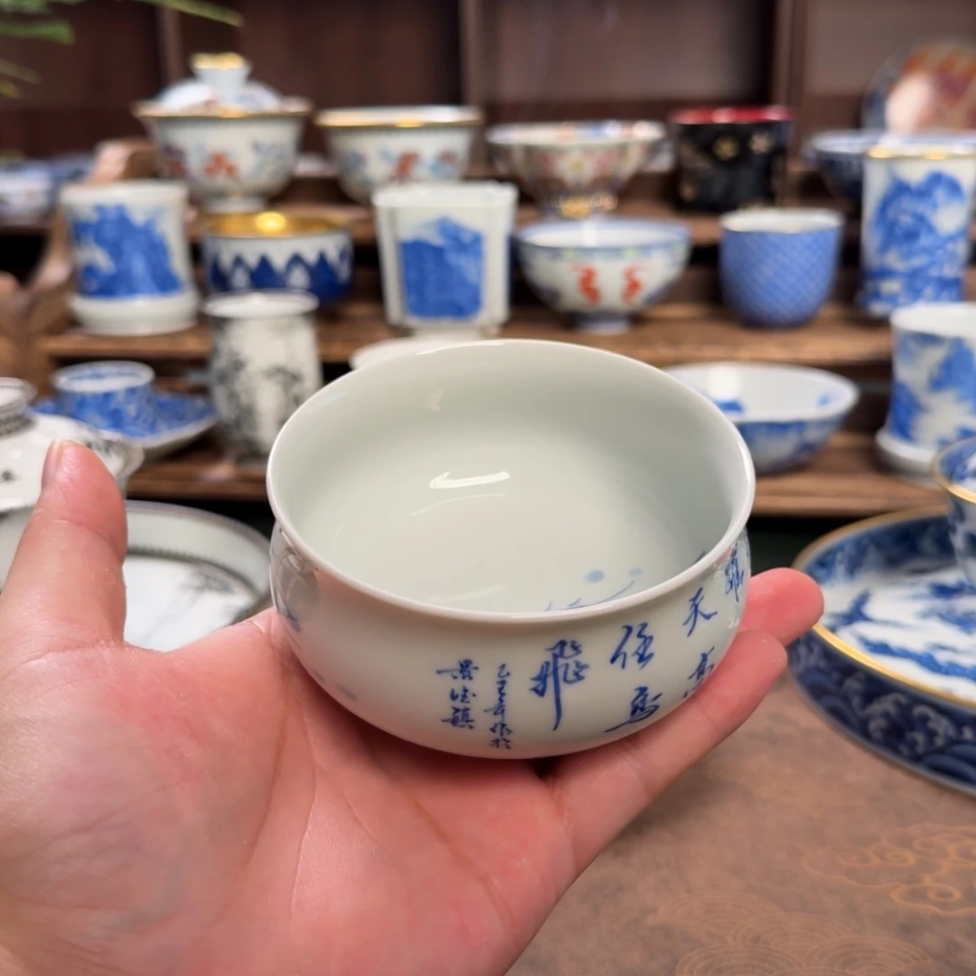 纯手工手绘陶瓷茶具