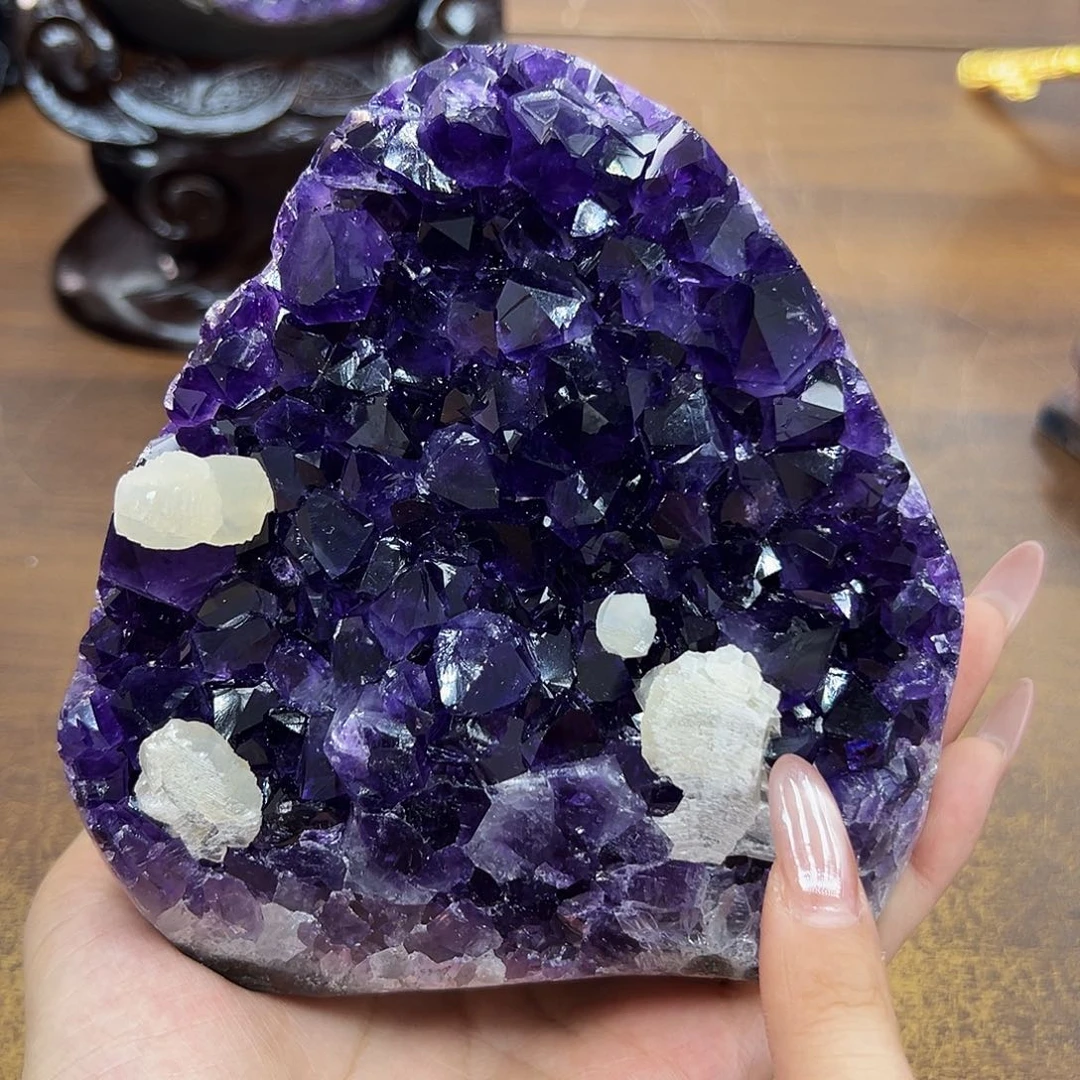 紫晶摆件未镶嵌晶体