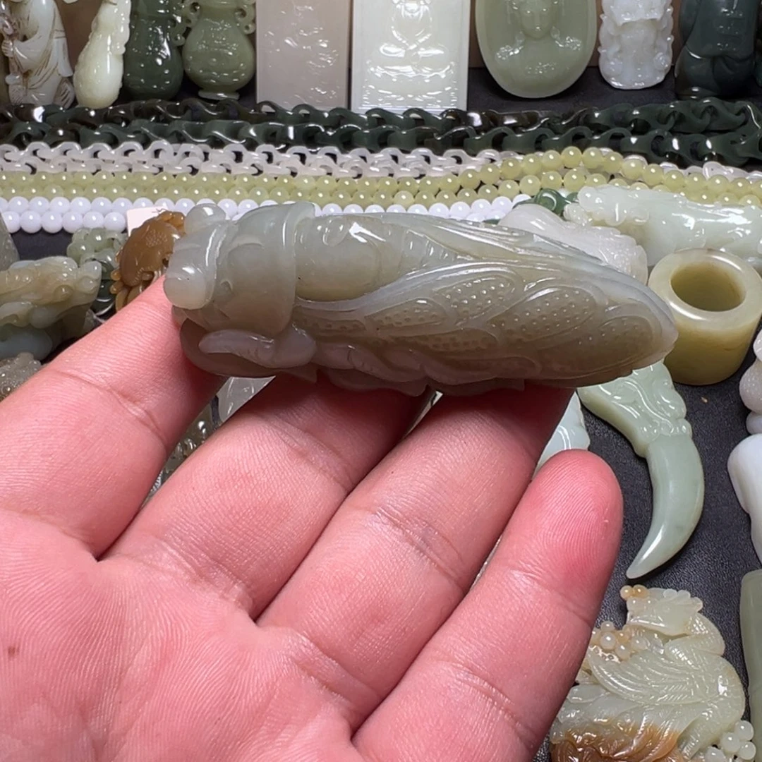弯***强颈饰未镶嵌和田玉