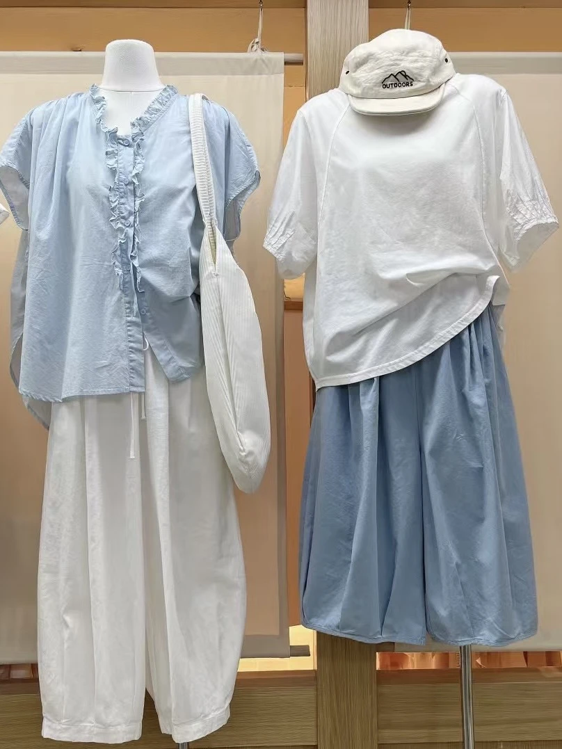 桃子专属20链接-日系森系文艺衬衫裤子合集