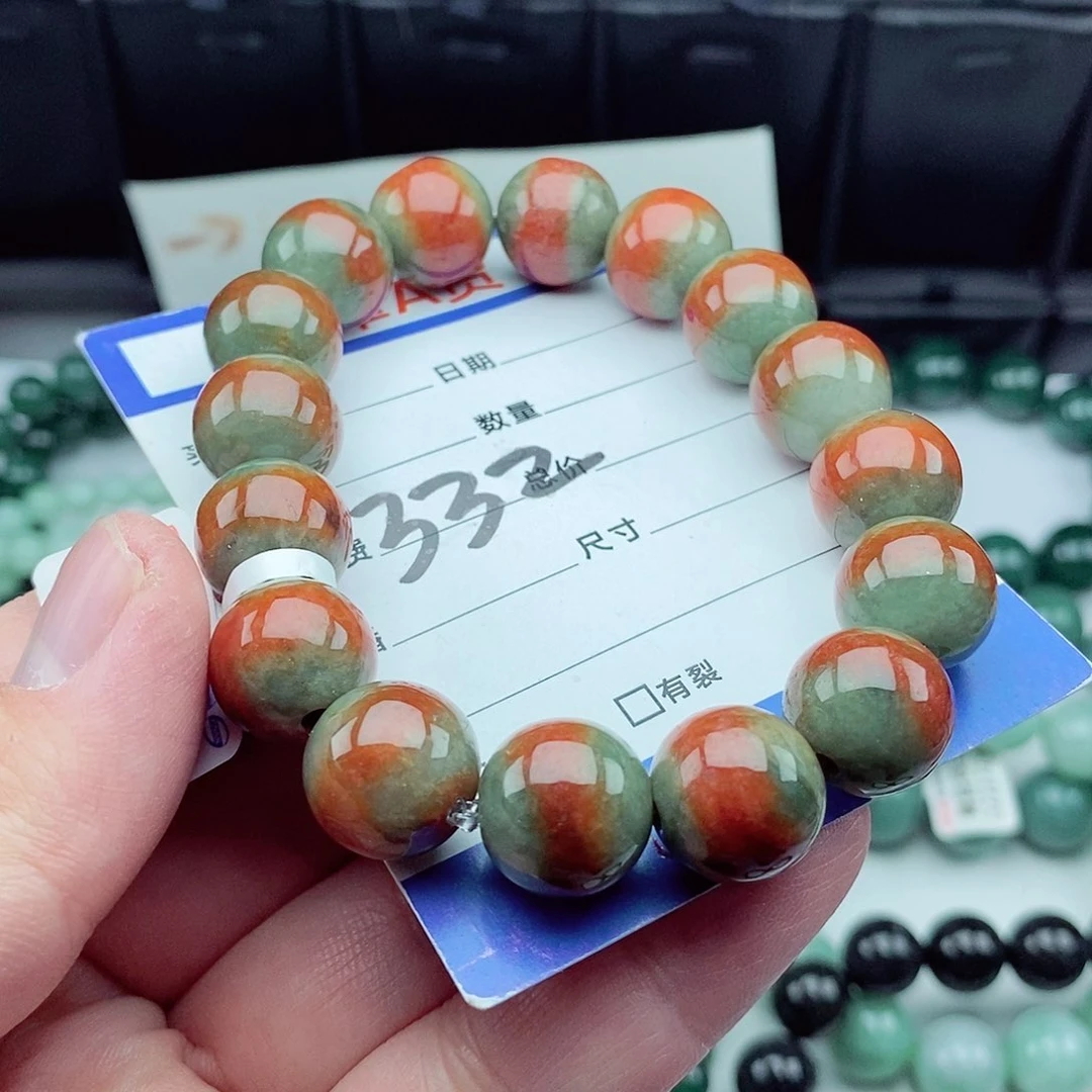 翡翠毛衣链未镶嵌