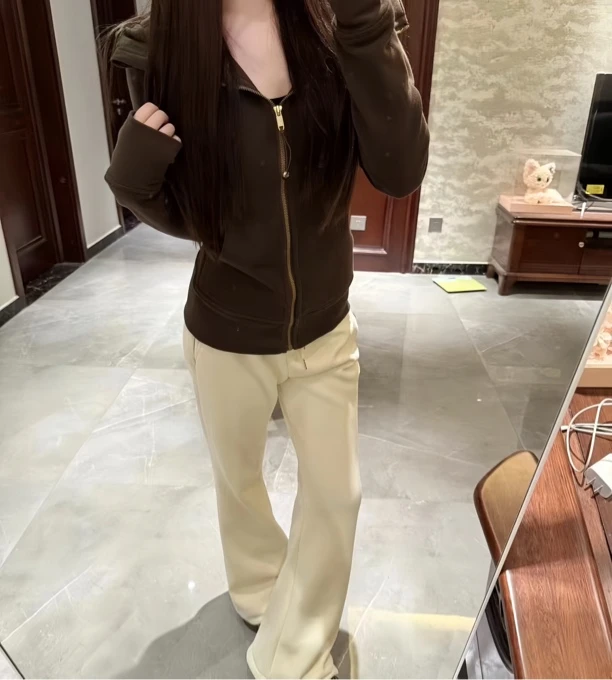 修身连帽卫衣 8个颜色 薄绒