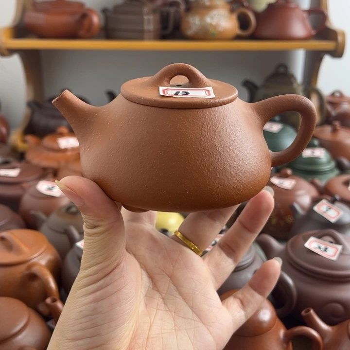茶壶紫砂150cc降坡半手