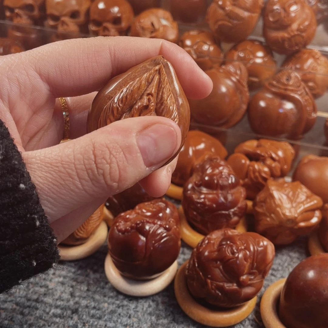 橄榄核手串/手链馒头花苞