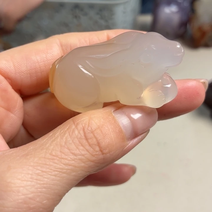 玛瑙/玉髓未镶嵌吊坠(不含链)