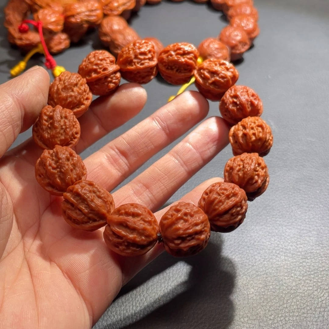 没***花文玩核桃手串核桃