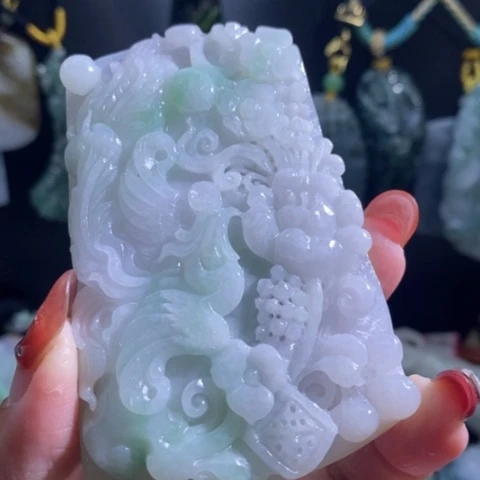 【闪购商品】颈饰未镶嵌翡翠凤凰
