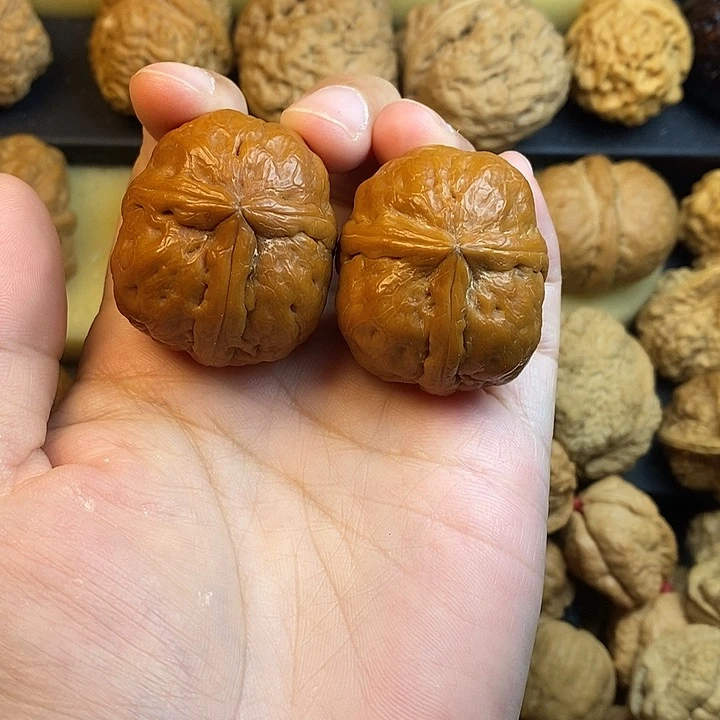 吊坠文玩核桃你****饼三棱38