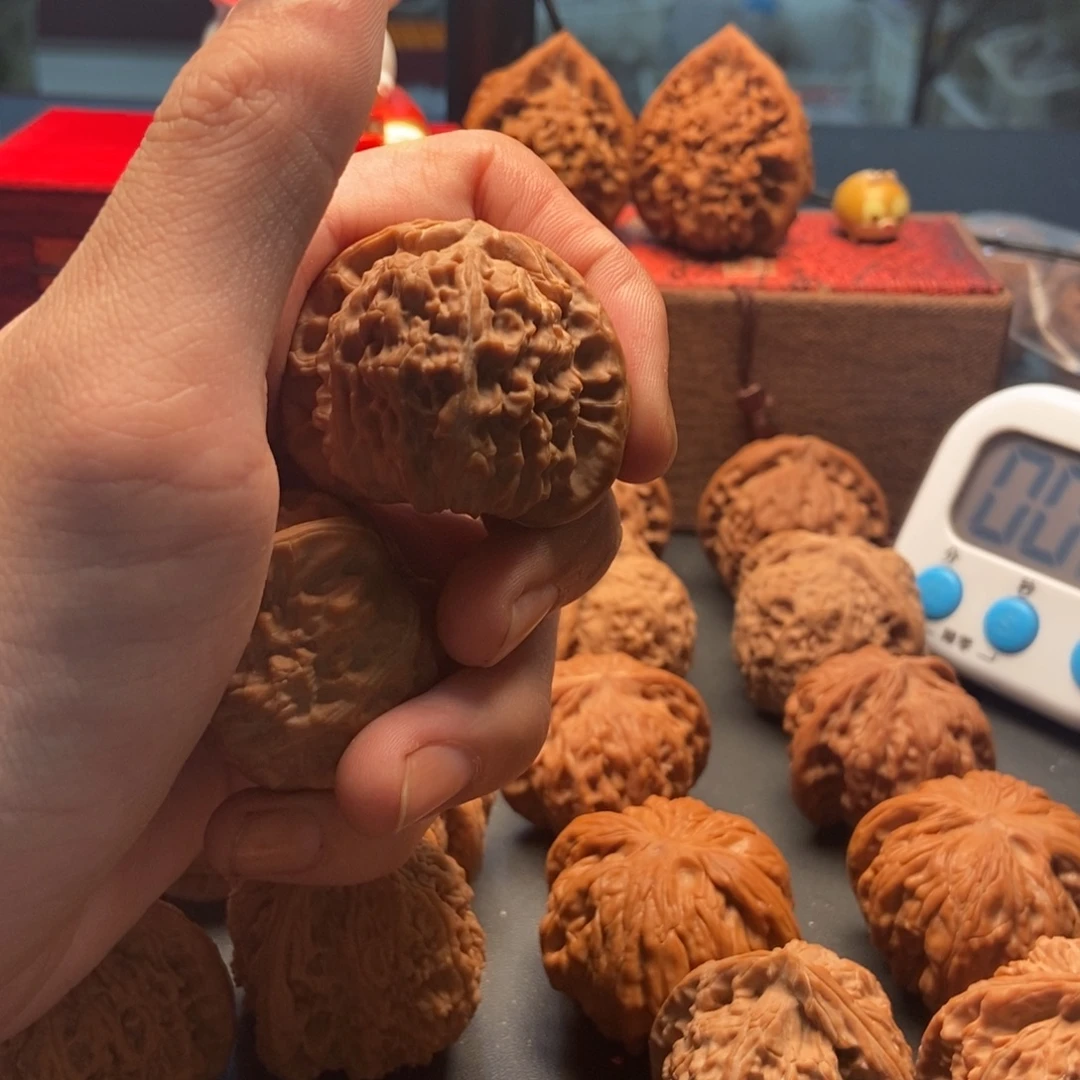 初****吊坠文玩核桃白狮子