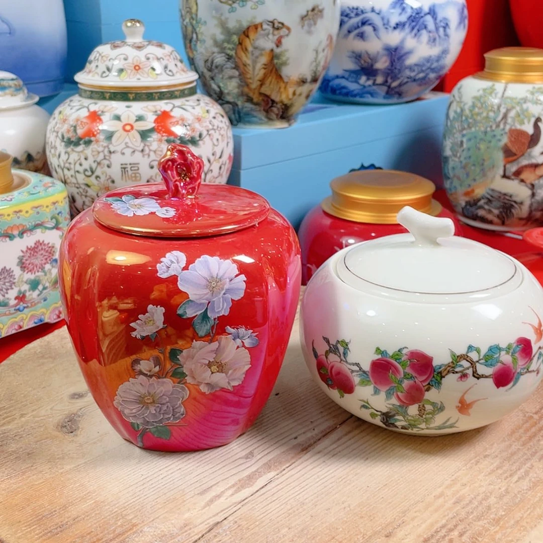 【闪购商品】罐陶瓷茶叶罐密封罐