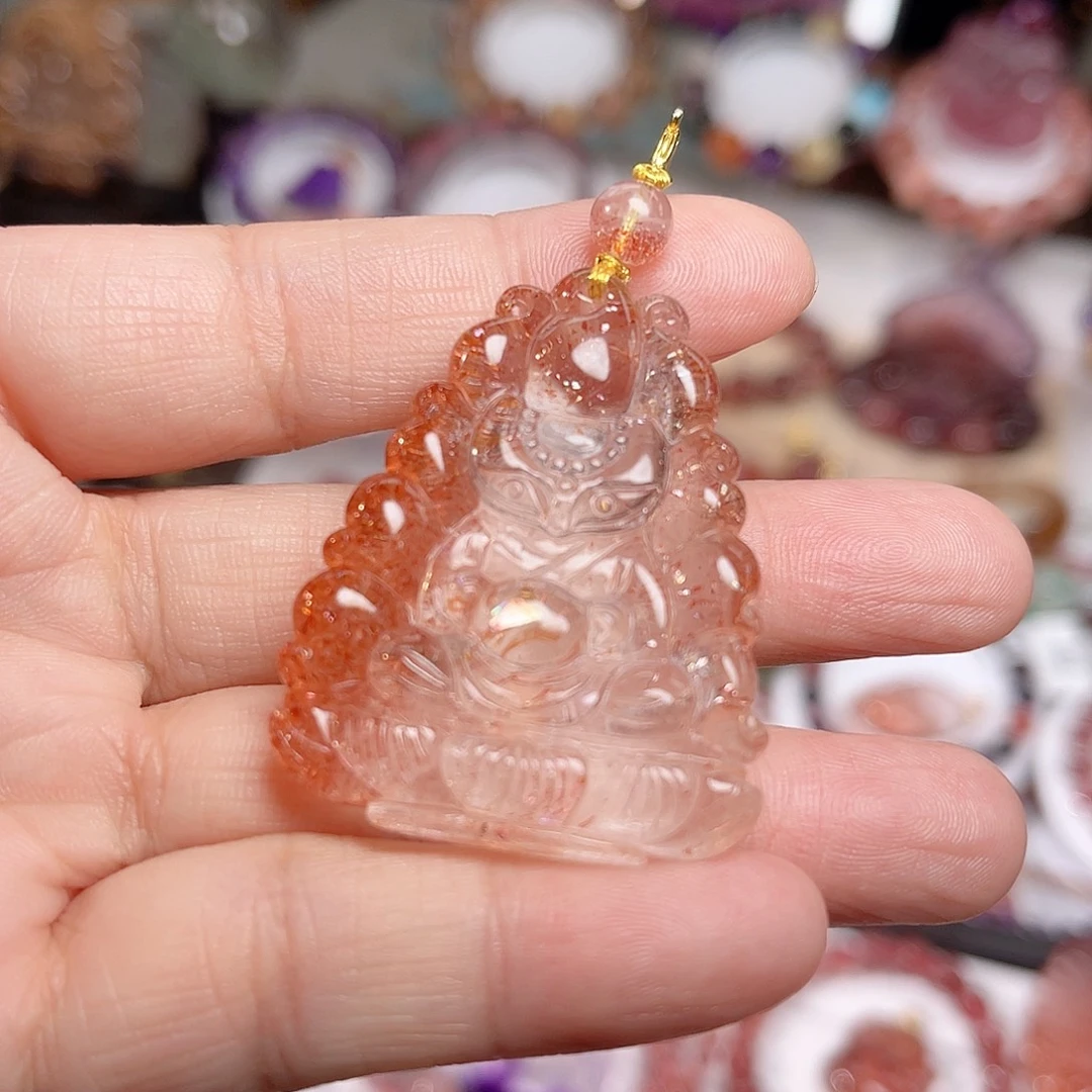 水晶颈饰未镶嵌订制