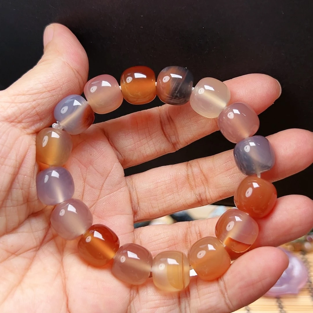 未镶嵌玛瑙/玉髓珠宝半成品