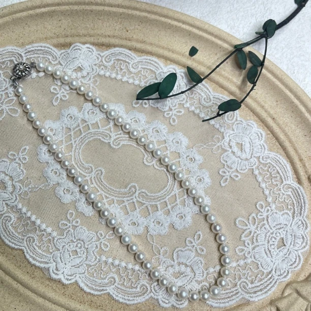 【六六中古】孤品优雅感海水珍珠项链aw9904