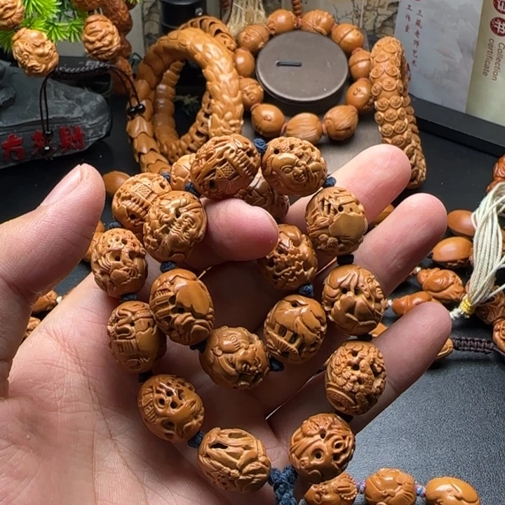 橄榄核手串/手链十八罗汉