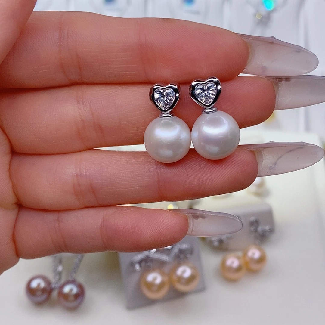 未镶嵌淡水珍珠耳饰