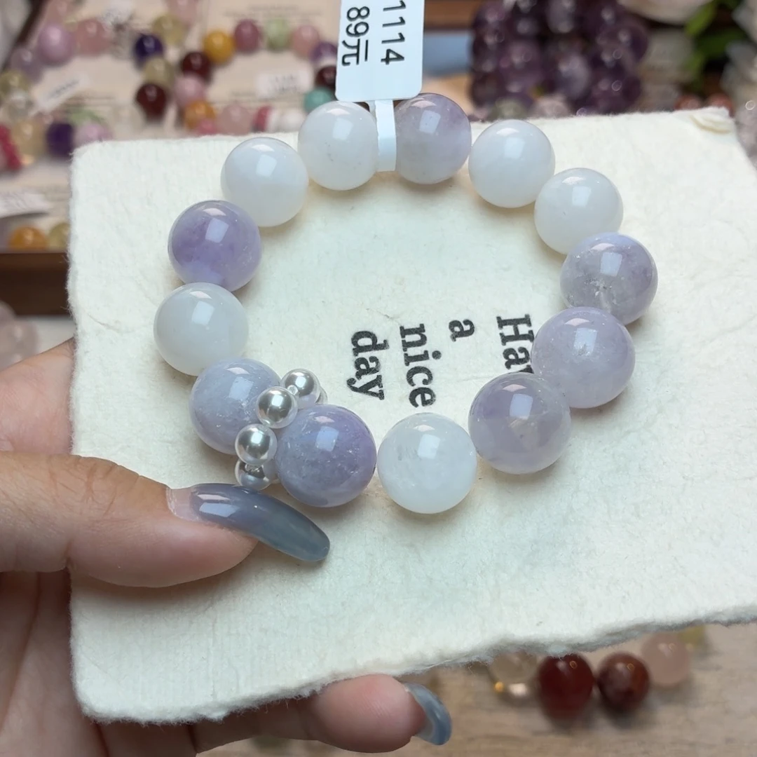 水晶未镶嵌手链1114