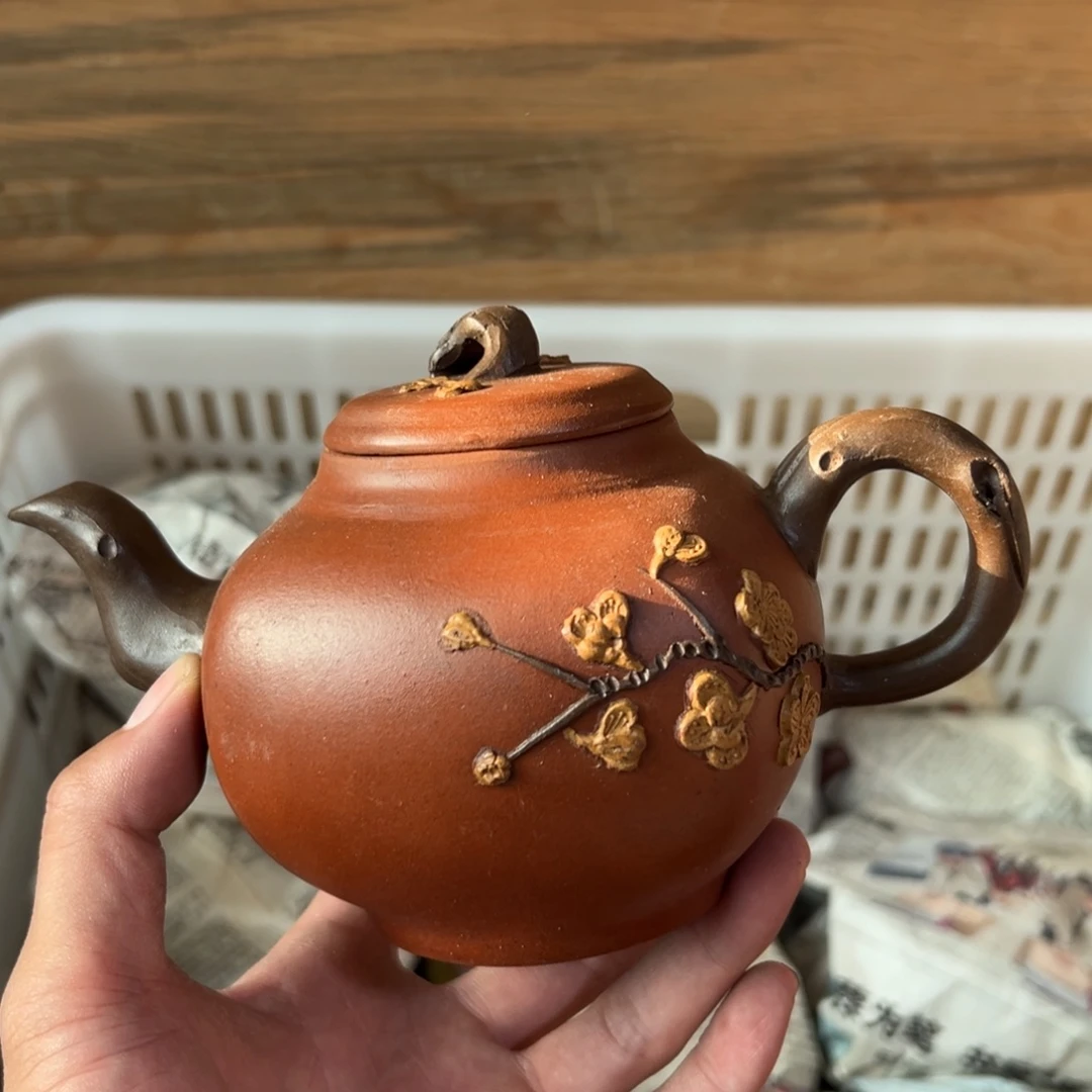 茶壶紫砂老厂紫砂壶一件！