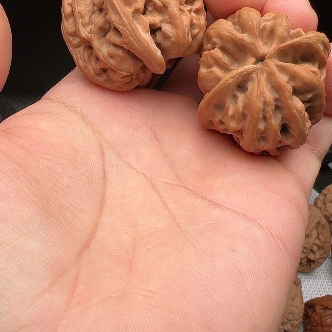 文玩核桃把件再**厉玉柱