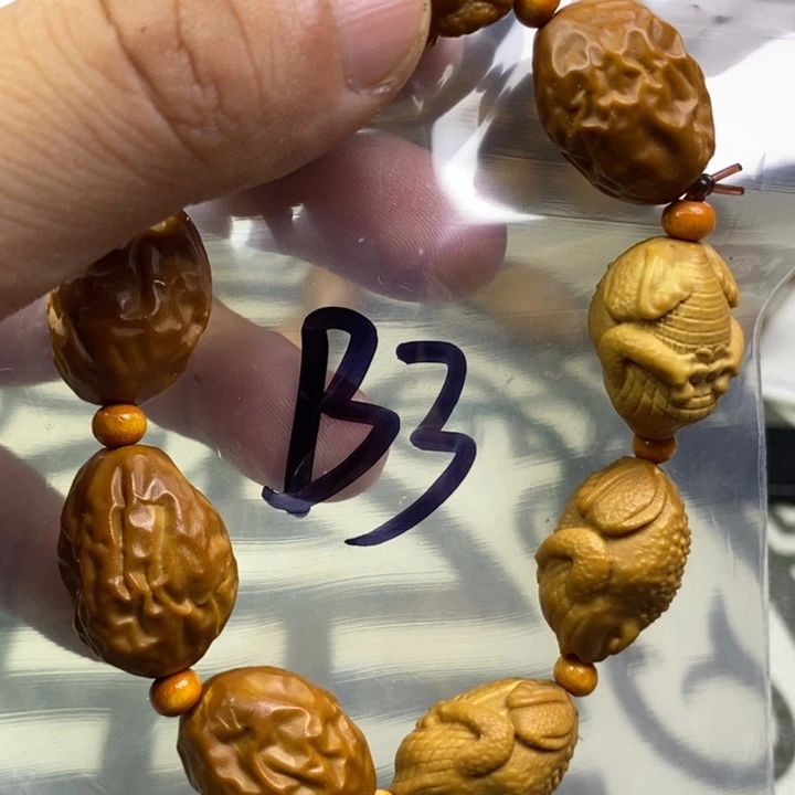 橄榄核手串/手链橄榄核雕工艺手串