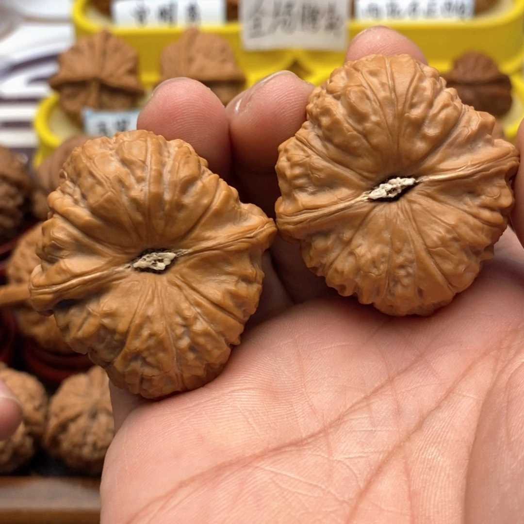 文玩核桃吊坠42尺 全品南瓜墩 46