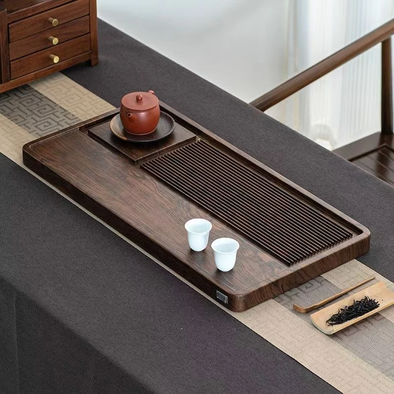 胡桃色木色品益70*32茶盘干泡直排微瑕茶盘