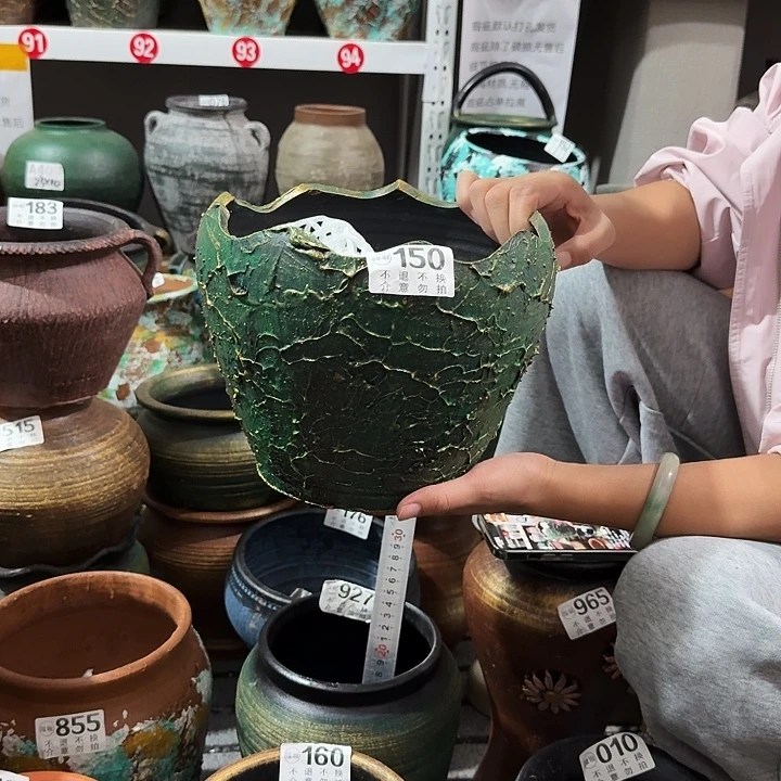 瑕疵金绿蛋壳150高度17口径20