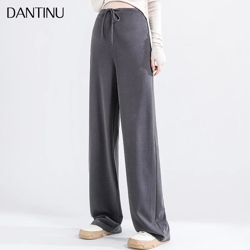 孕妇阔腿裤春季2025新款外穿大码宽松休闲垂感春秋薄款直筒裤春秋