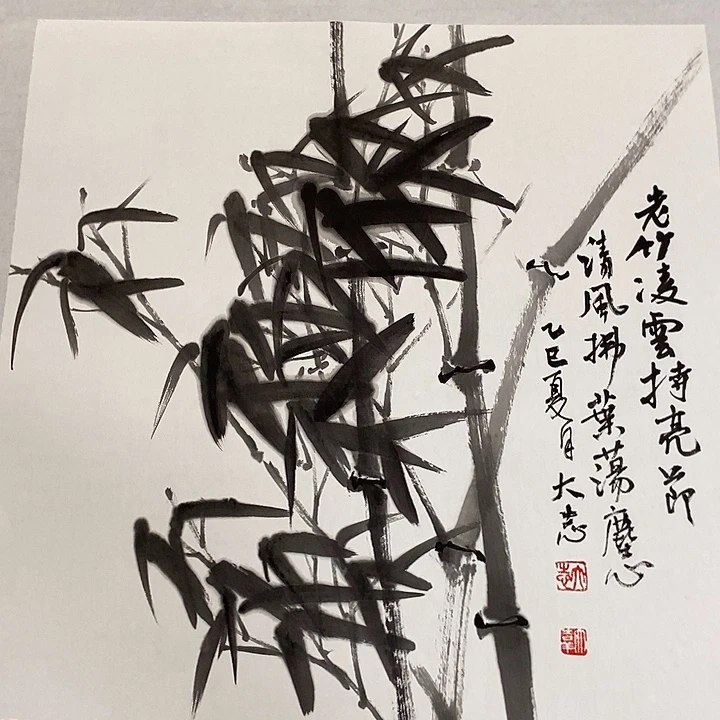 国画纯手绘写意画作