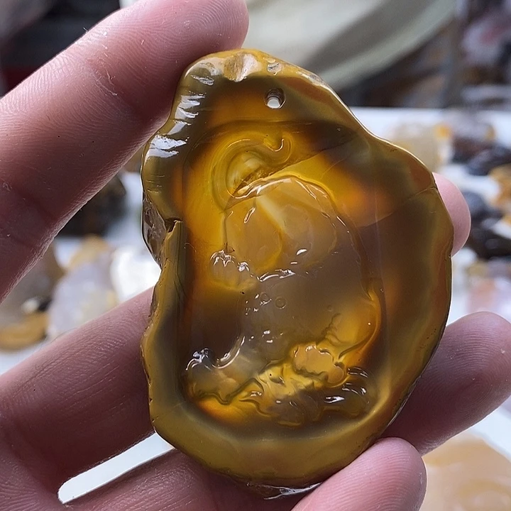 未镶嵌颈饰玛瑙/玉髓