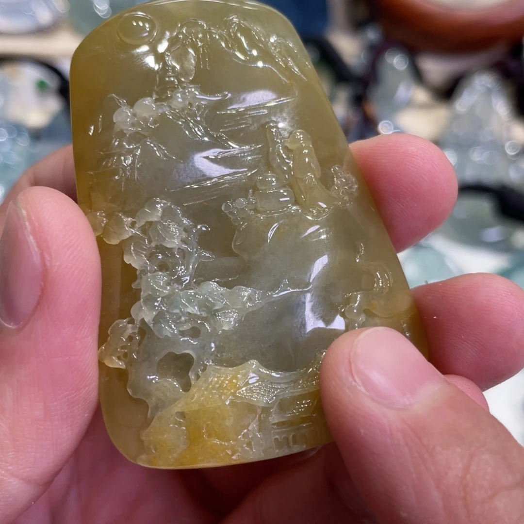 定制翡翠未镶嵌天然缅甸翡翠a货