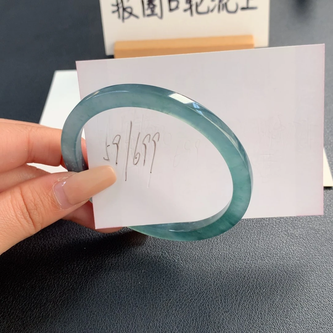 翡翠未镶嵌手镯天然翡翠