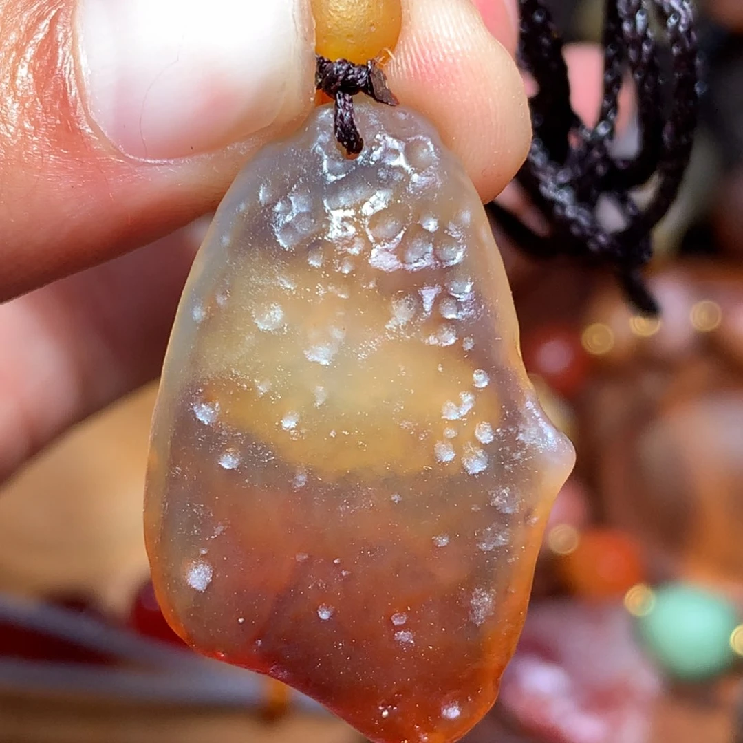 未镶嵌玛瑙/玉髓珠宝半成品