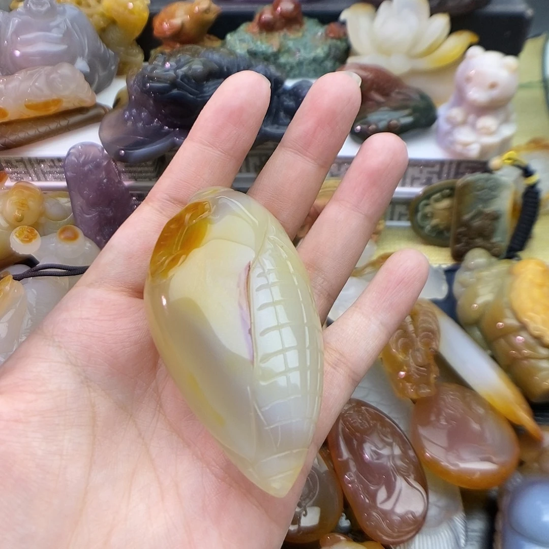 玛瑙/玉髓未镶嵌颈饰