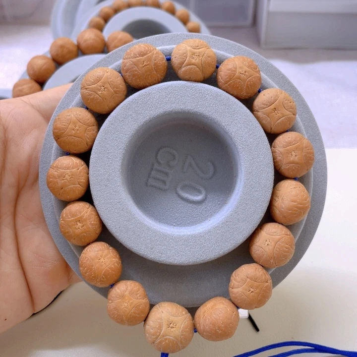 凤眼菩提手串小**万16mm左右麒麟放漏0@1611