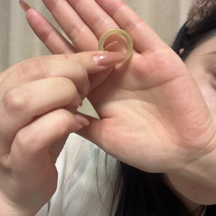 蛇纹石玉未镶嵌戒指