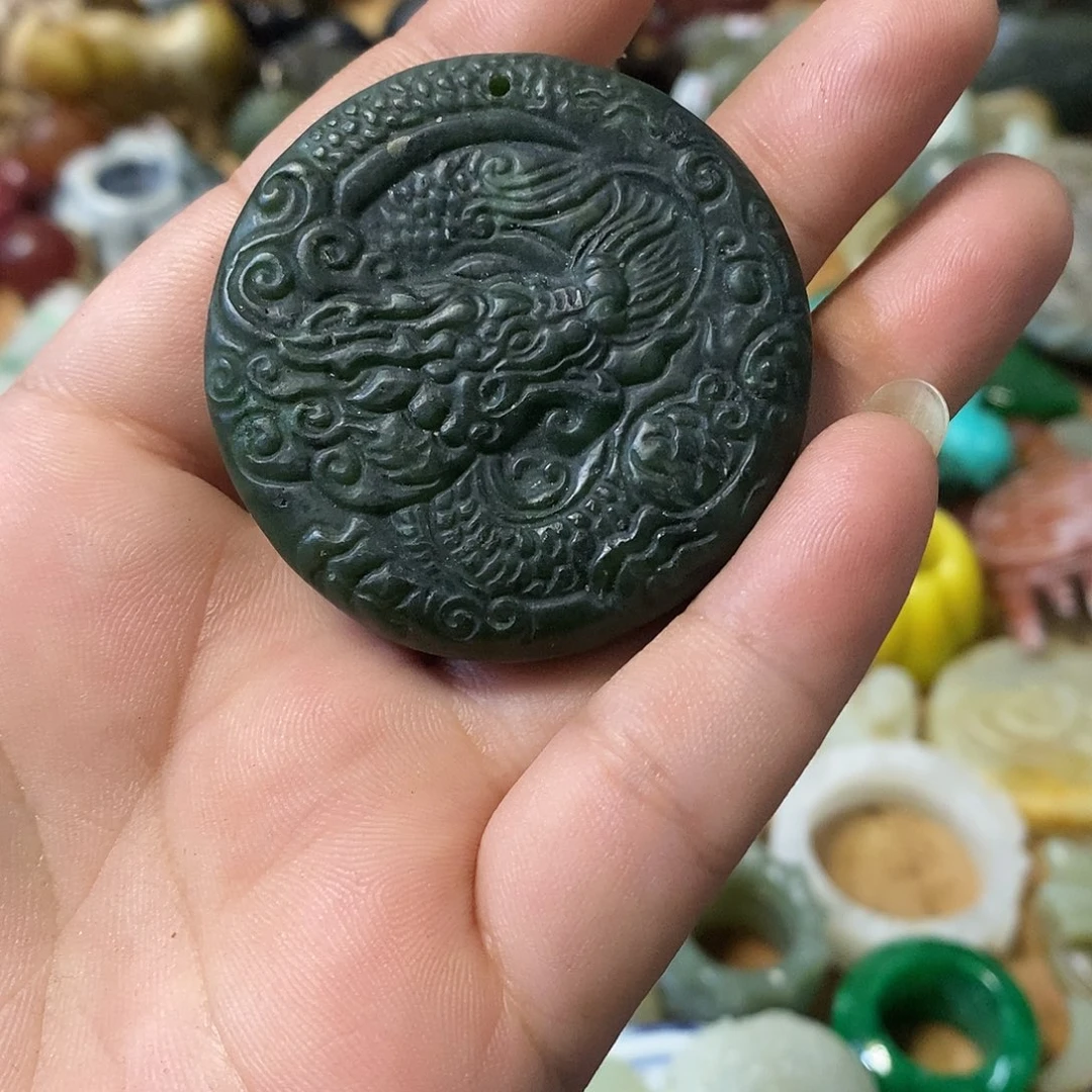 和田玉（糖玉）未镶嵌挂件