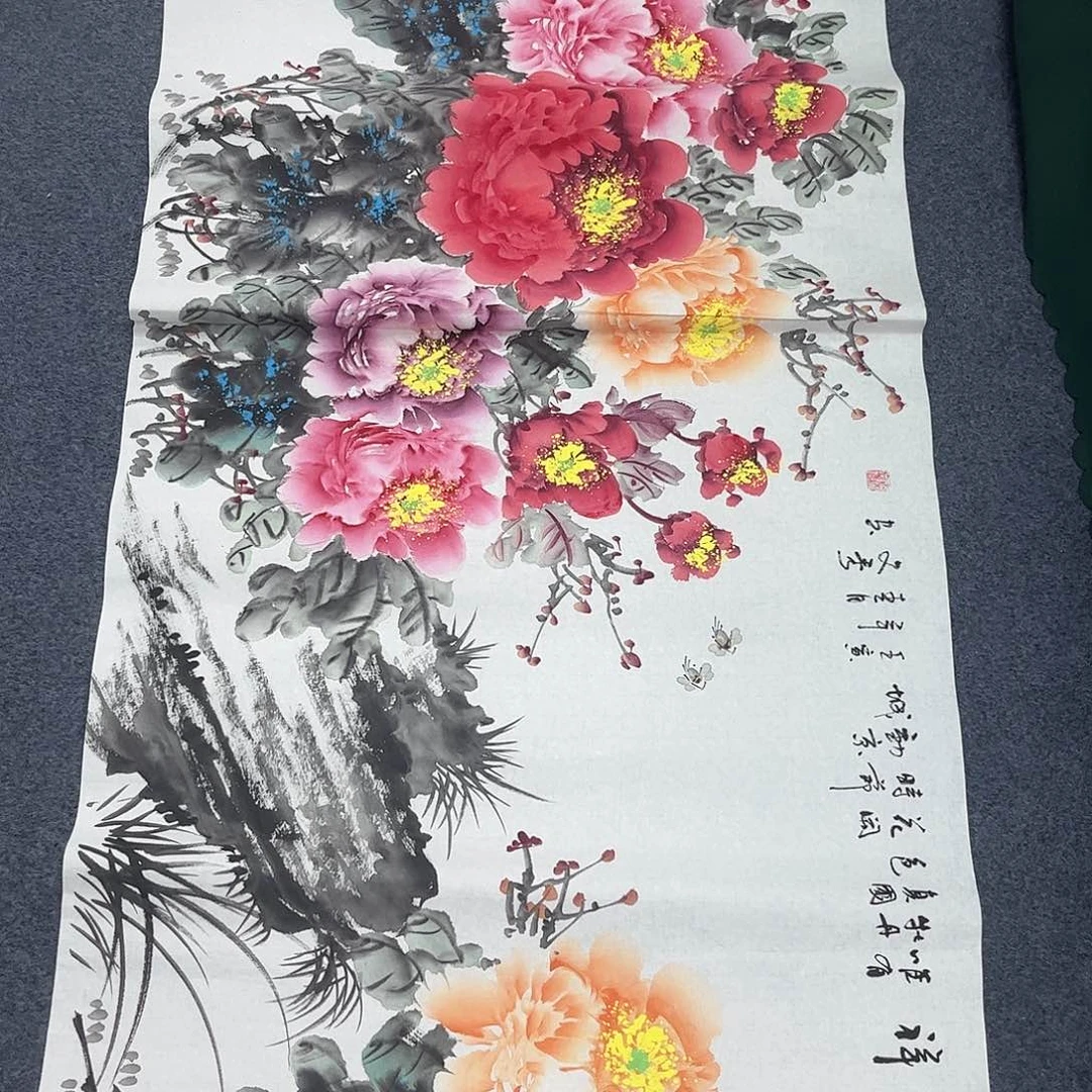 国画宣纸国画纯手绘作品