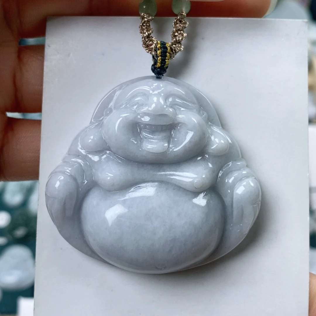 翡翠颈饰未镶嵌佛公
