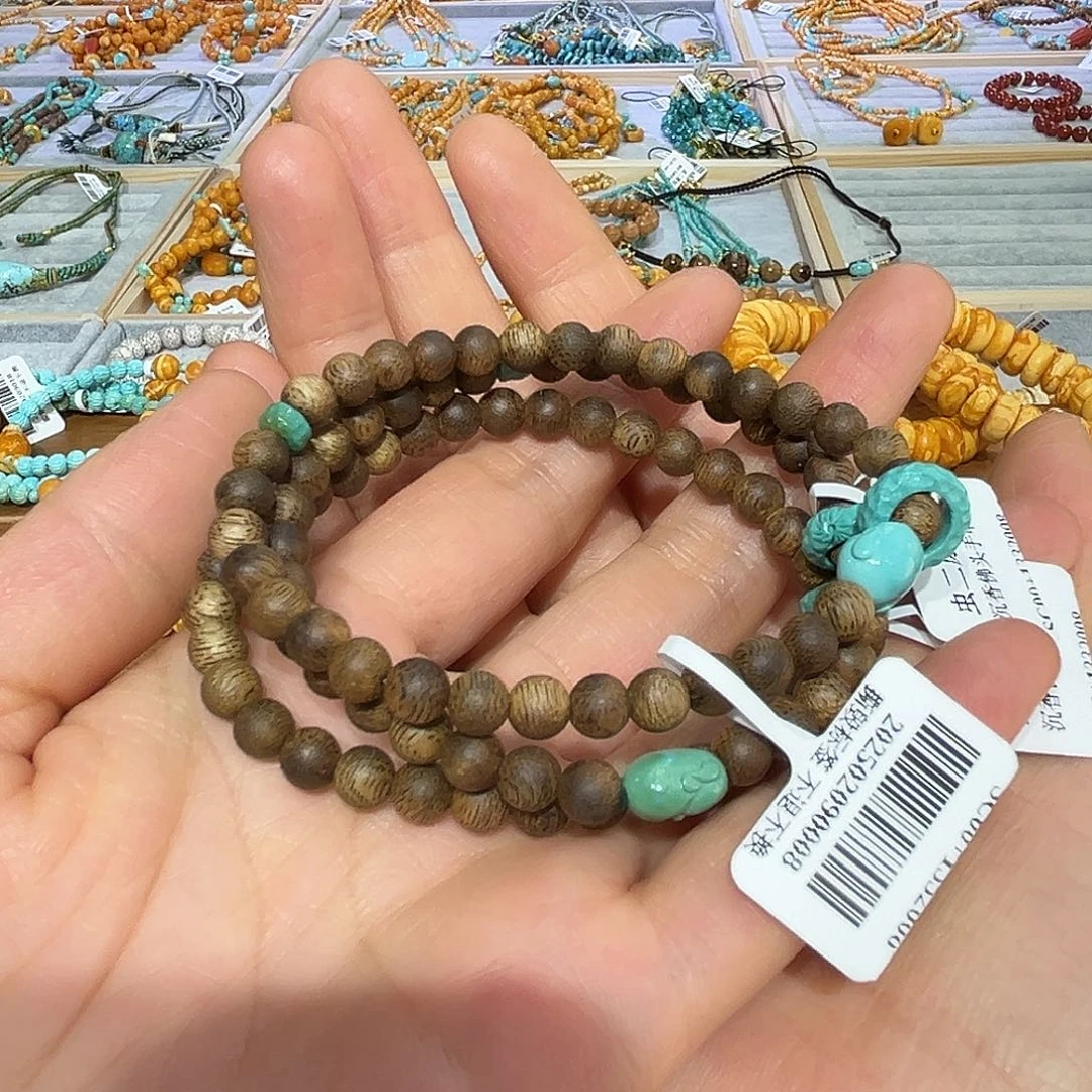 绿松石手链未镶嵌手串多样发其一