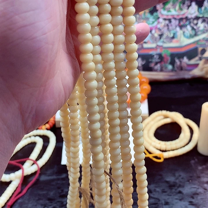 把件驼骨驼牙手链