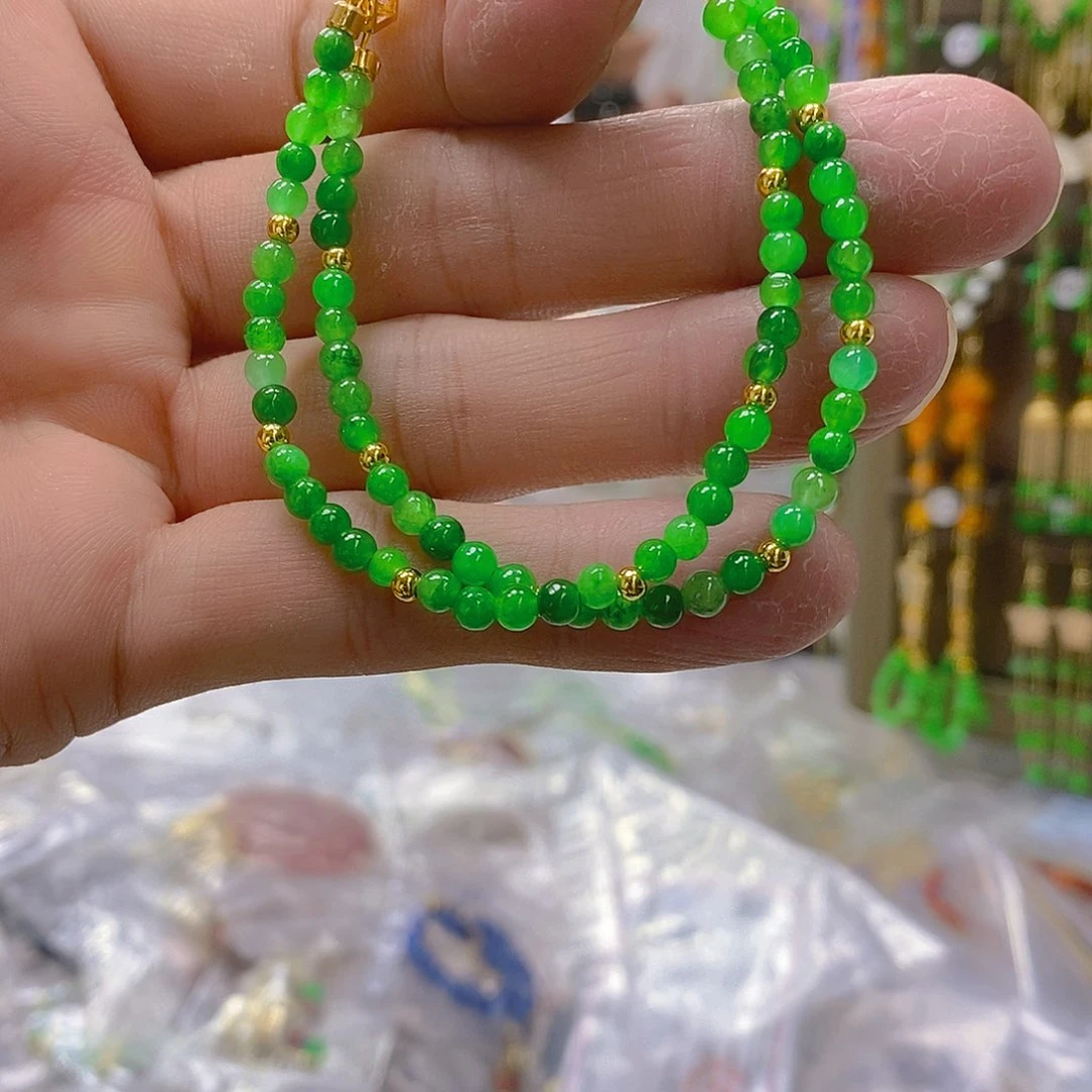 翡翠合金耳饰翡翠