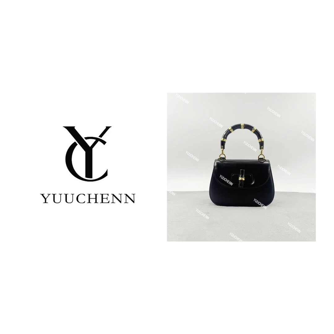 YUUCHENN/【竹节包】21cm 进口皮 里外全皮 HH6943
