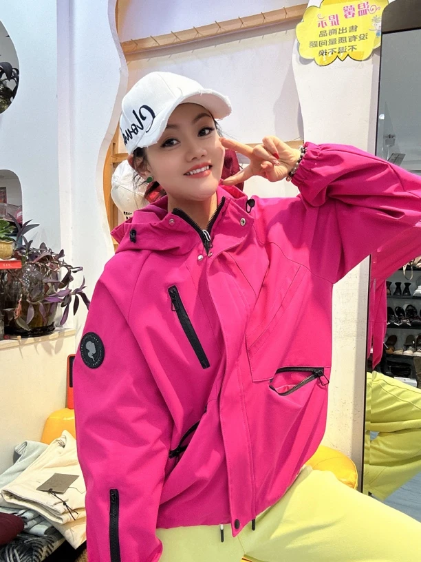 「艾尚精选」031款春款冲锋衣