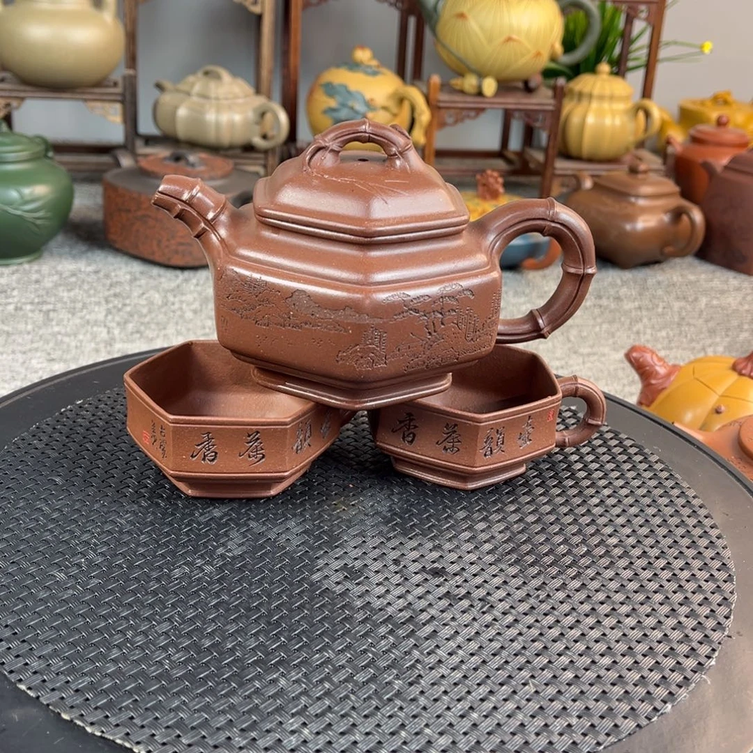 茶壶紫砂宜兴紫砂壶250ml