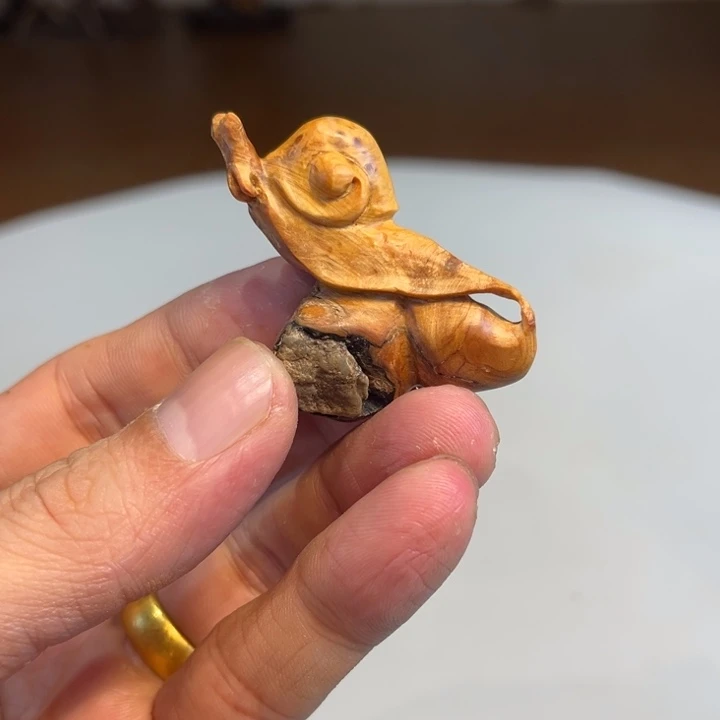 柏木（崖柏）根雕工艺摆件