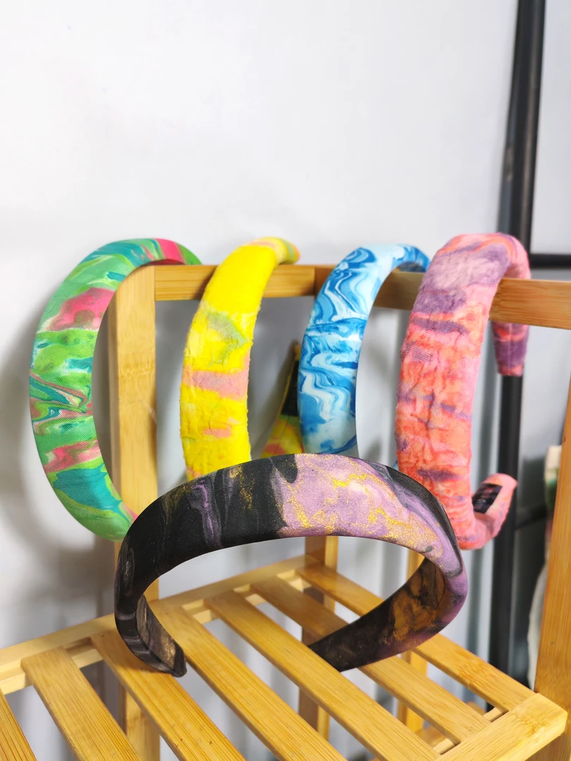 定制漂漆发箍-手工diy【NO退NO换】