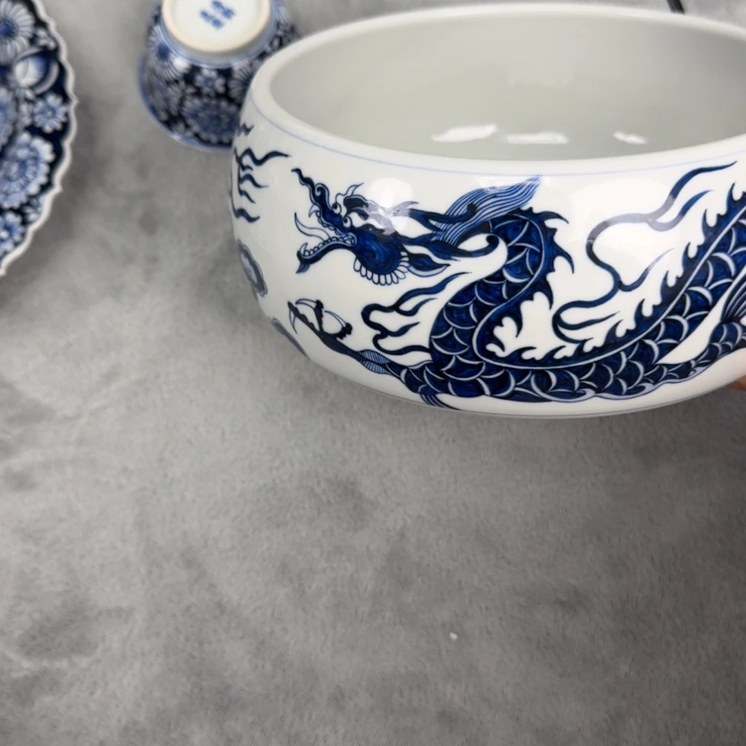 摆件陶手工手绘景德镇陶瓷