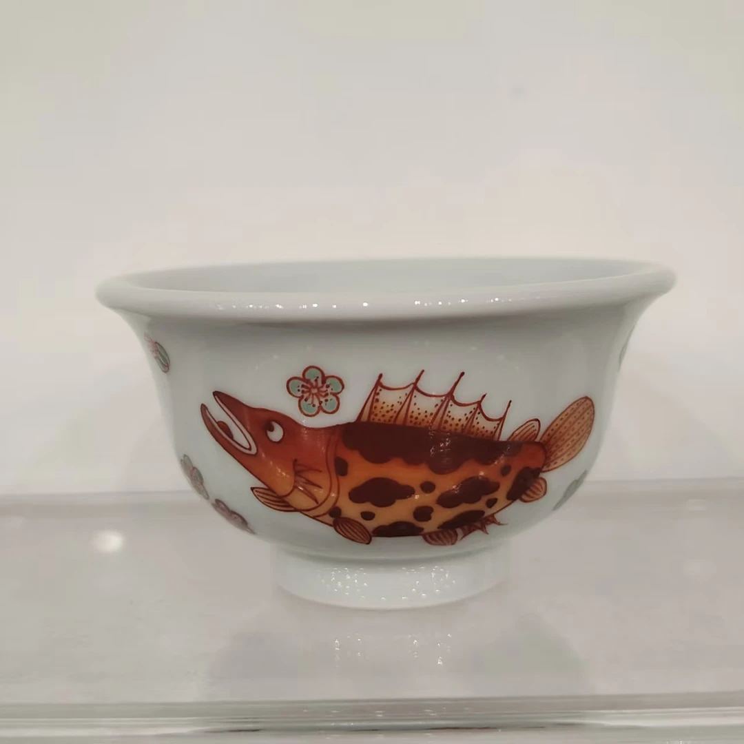 立勤堂 鳜鱼压手杯 LQ176