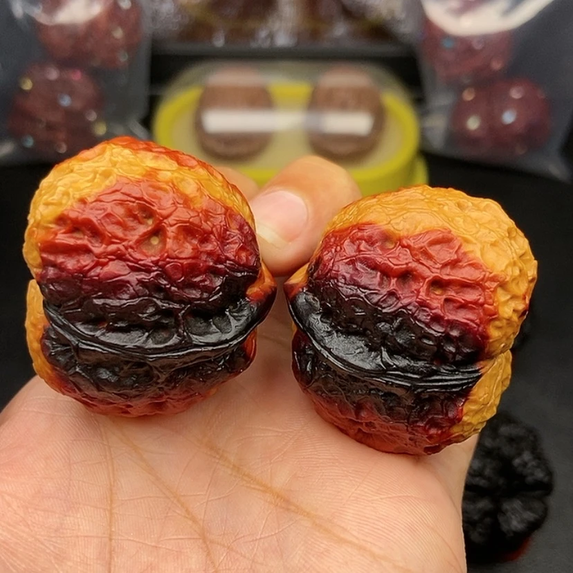 【闪购商品】把件文玩核桃41尺霸王蟾