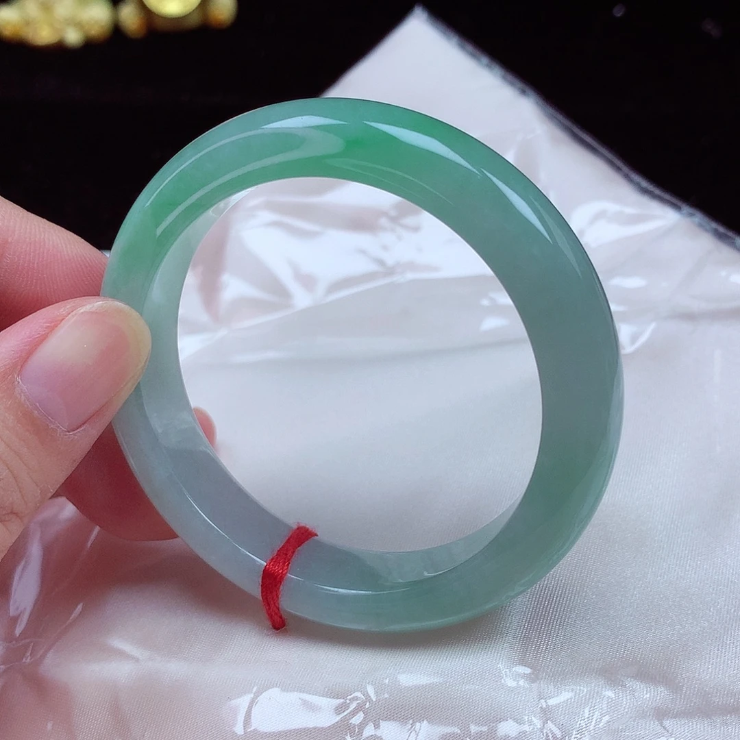 未镶嵌手镯翡翠54圈